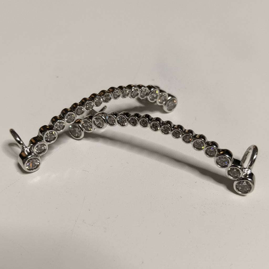 14K filled setting CZ stone